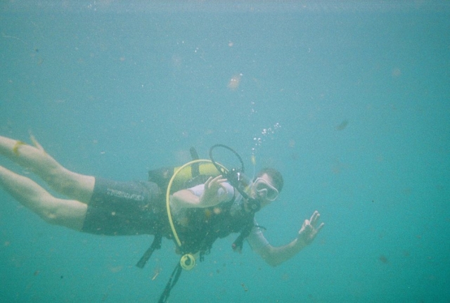 Todo perfecto debajo del agua